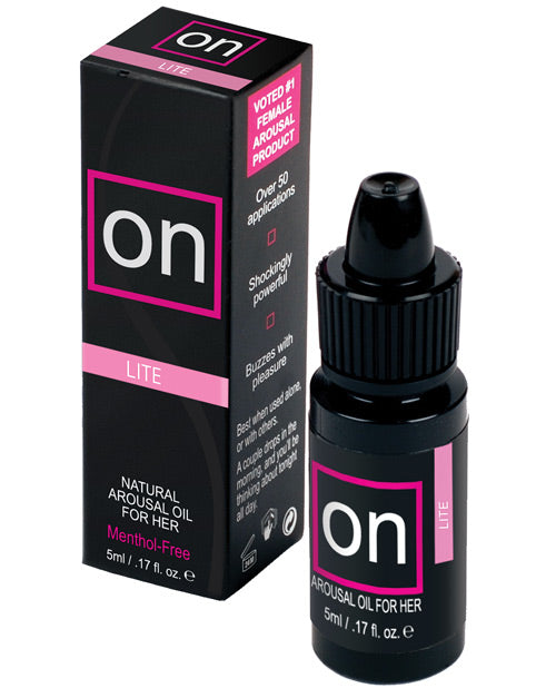Huile d'excitation naturelle ON pour elle - Flacon léger de 5 ml