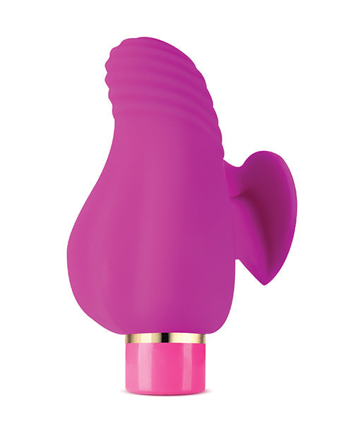 Vibromasseur Blush Aria pour les doigts | Erotic AF, le meilleur vibromasseur pour femme | Petit vibromasseur prune 5 vitesses