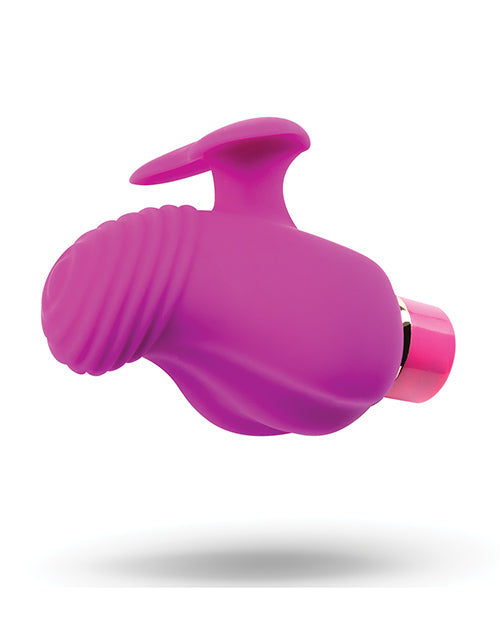 Vibromasseur Blush Aria pour les doigts | Erotic AF, le meilleur vibromasseur pour femme | Petit vibromasseur prune 5 vitesses
