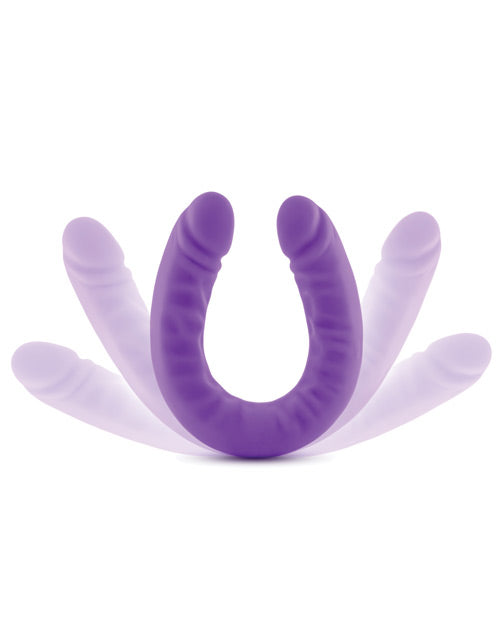 Gros gode Blush 18" | Double gode fin | Gode géant Ruse | Gode violet | Gode double face
