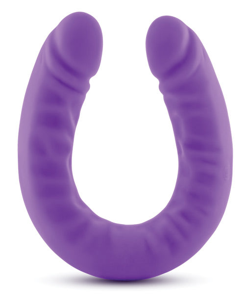 Gros gode Blush 18" | Double gode fin | Gode géant Ruse | Gode violet | Gode double face