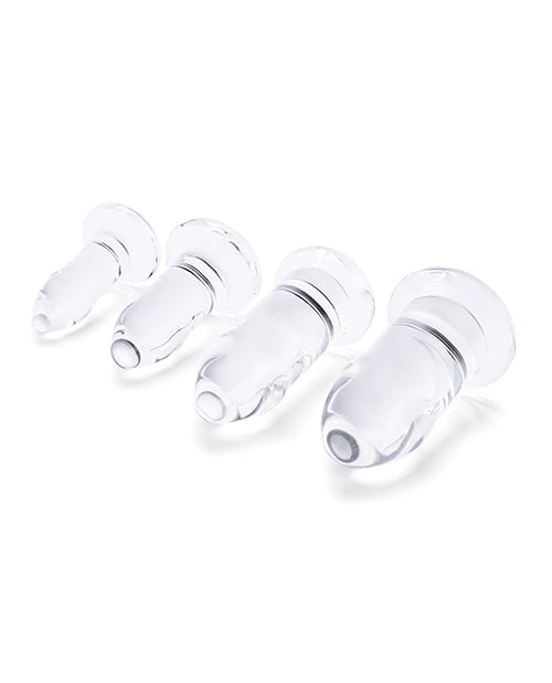 B-Vibe Glas Anale Dilatator 4-stuk Stel