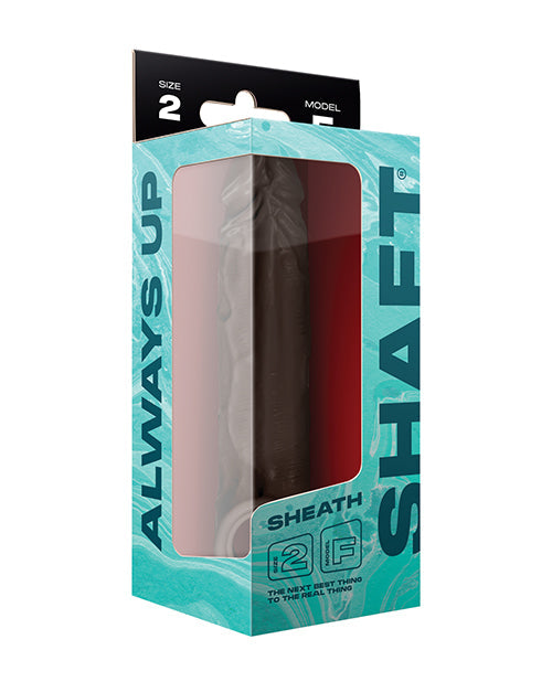 Gaine en silicone liquide Flexskin, modèle F, 22,4 cm (8,8 po) - Acajou