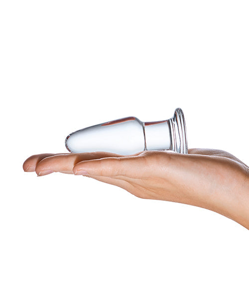 Glas 3.5" Anusprop - Deursigtig