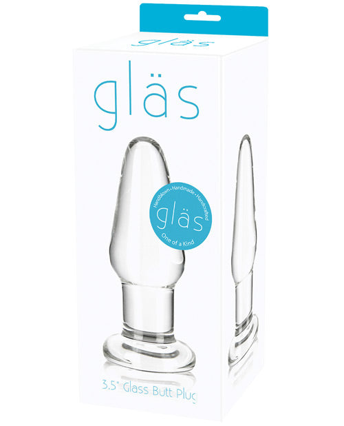 Glas 3.5" Anusprop - Deursigtig