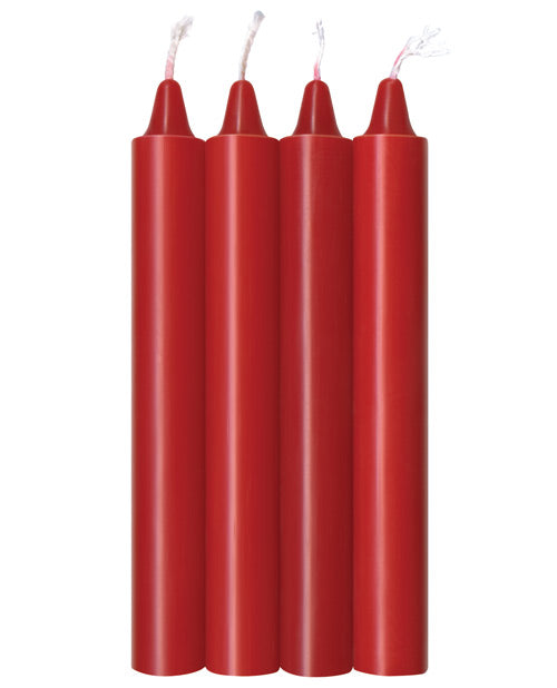 Bougies chaudes et sensuelles Make Me Melt de 9's - Lot de 4