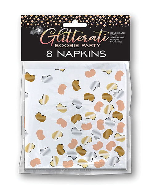 Glitterati Boobie Party Servette - Pak van 8