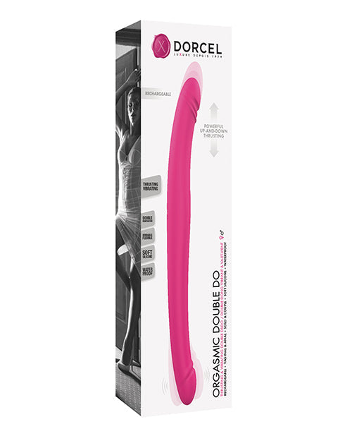 Dorcel Orgasmiese Dubbele Dildo Do | 16.5" Groot Dildo | Stootende Reuse Dildo | Pienk Dildo