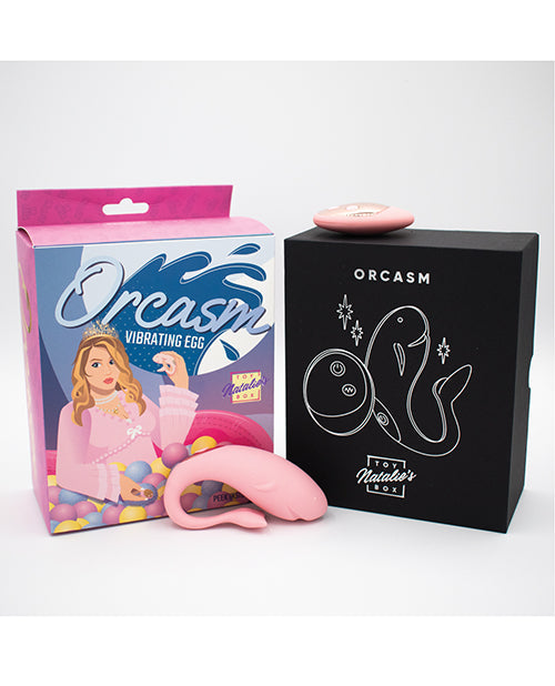Œuf vibrant télécommandé Natalie's Toy Box Orcasm - Rose