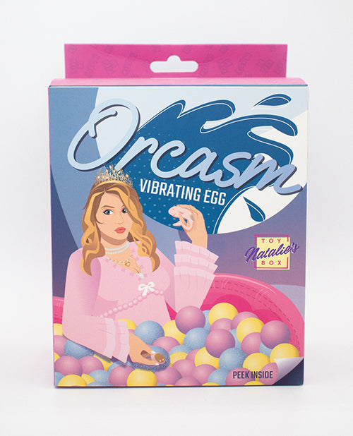 Œuf vibrant télécommandé Natalie's Toy Box Orcasm - Rose