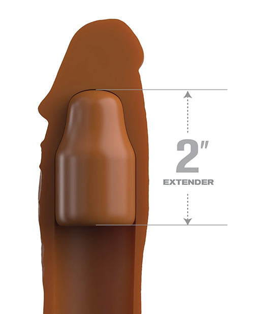Fantasy X-tensions Elite 8" Mou met 2" Prop - Bruin