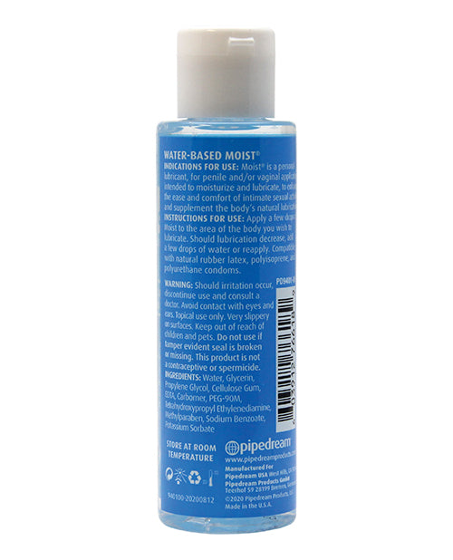 Lubrifiant personnel à base d'eau Moist Premium Formula - 4,4 oz