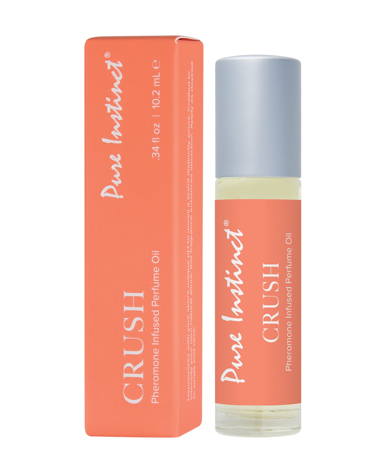 Huile parfumée aux phéromones Pure Instinct Roll On Crush - 10,2 ml