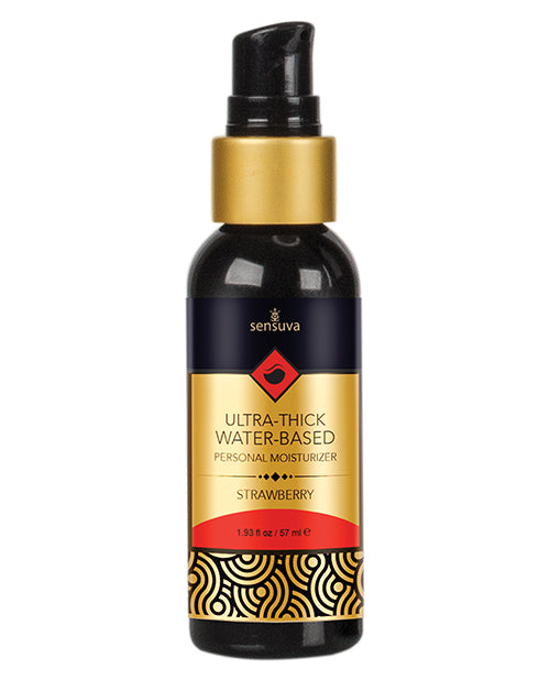 Hydratant personnel ultra-épais à base d'eau Sensuva - 55 ml Fraise