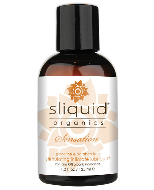 Sliquid Organics Sensation Smeermiddel - 4.2 oz