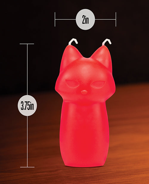 Bougie goutte à goutte Blush Temptasia Fox - Rouge