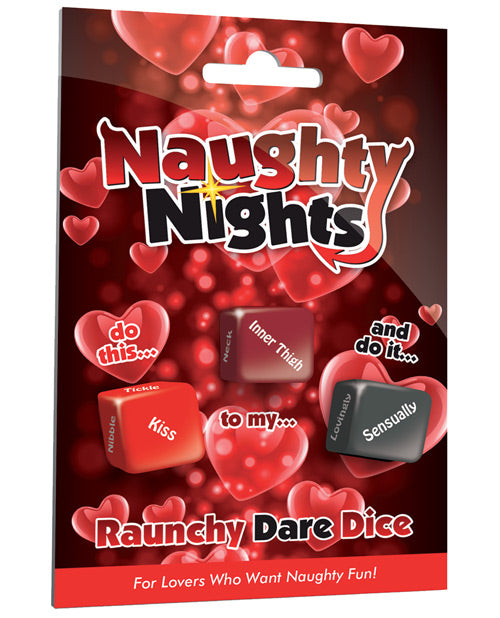 Dés de défi torrides de Naughty Nights