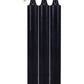 Bougies japonaises goutte à goutte - Lot de 3 noires