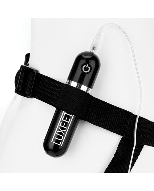 Gode ​​vibrant réaliste Lux Fetish 8,5" avec harnais