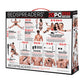 Lux Fetish Deluxe Ensemble de couvre-lits bondage 20 pièces Tout ce dont vous avez besoin