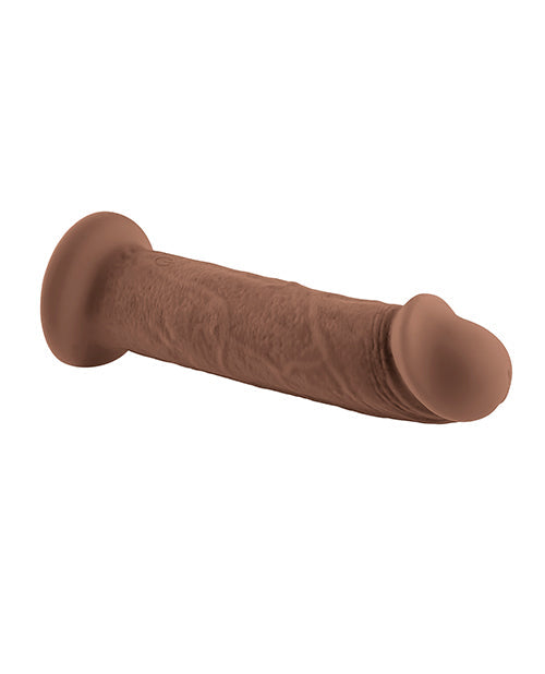 Evolved 7" Groot Dildo | Omgekeerde Vibrerende Dildo | Donker Suigbeker Dildo | Realistiese Dildo