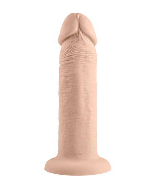 Evolved 6" Groot Dildo | 10-Spoed Vibrerende Dildo | Ligte Suigbeker Dildo | Realistiese Dildo