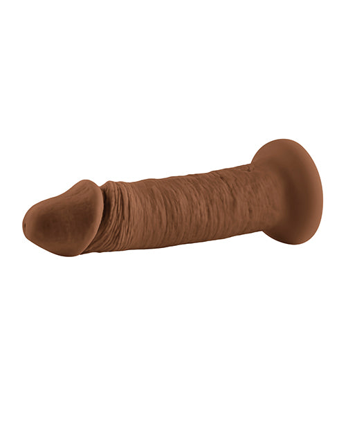 Evolved 6" Groot Dildo | Onderwater Vibrerende Dildo | 10-Spoed Donker Suigbeker Dildo