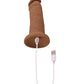 Evolved 6" Groot Dildo | Onderwater Vibrerende Dildo | 10-Spoed Donker Suigbeker Dildo