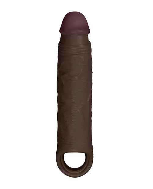 Gaine en silicone liquide Flexskin, modèle F, 22,4 cm (8,8 po) - Acajou