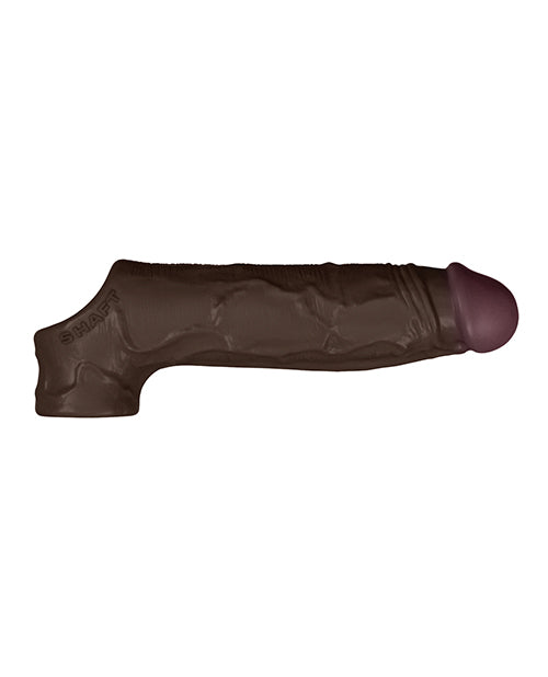 Gaine en silicone liquide Flexskin, modèle F, 22,4 cm (8,8 po) - Acajou