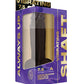 Shaft Flexskin Realistiese Dildo | Mahonie Silikoon 7.5" Groot Dildo | Vibrerende Dildo met Balle