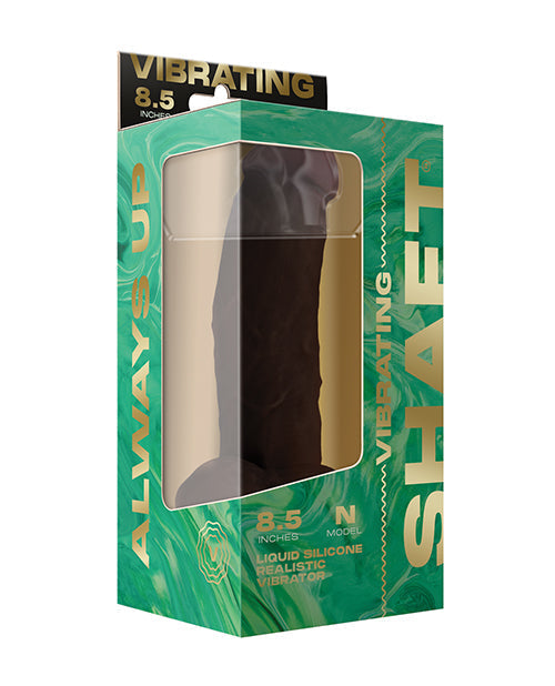 Shaft Flexskin Realistiese Dildo | Sykurwe Silikoon Dildo | 8.5" Groot Dildo | Vibrerende Dildo met Balle