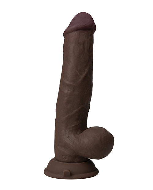Shaft Flexskin Realistiese Dildo | Sykurwe Silikoon Dildo | 8.5" Groot Dildo | Vibrerende Dildo met Balle