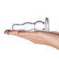 Glas 4" Butt Plug - Clear