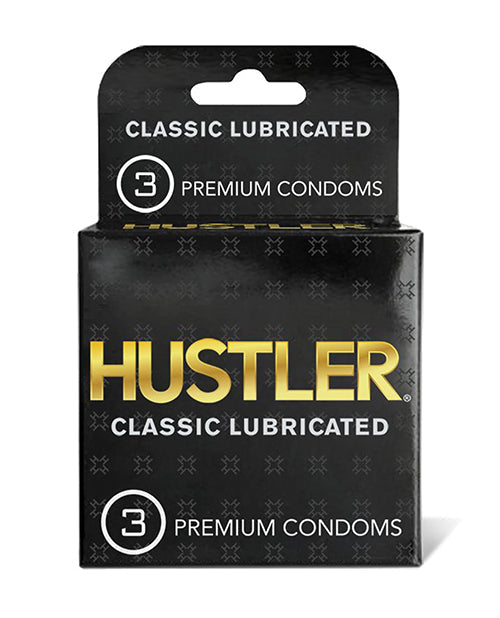 Préservatifs lubrifiés Hustler Classic Premium - Lot de 3