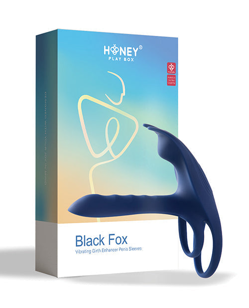 Blue Fox Vibrerende Omtrekversterker Penismou - Blou