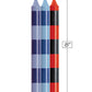 9's Make Me Melt Sensual Warm-Drip Candles - Passionettes Stripes Pack of 3