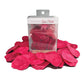 Pétales de rose fondants