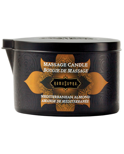 Bougie de massage au soja Kama Sutra Ignite - Amande douce