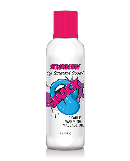 Huile de massage chauffante Smack - 2 oz Tropical