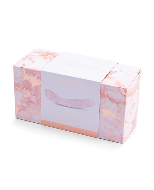 Stimulateur G-Wand Le Wand Crystal - Quartz rose