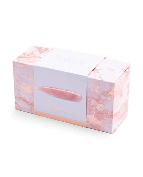 Baguette en cristal Le Wand - Quartz rose