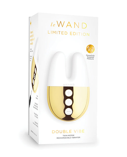Le Wand Double Vibe - Or Blanc