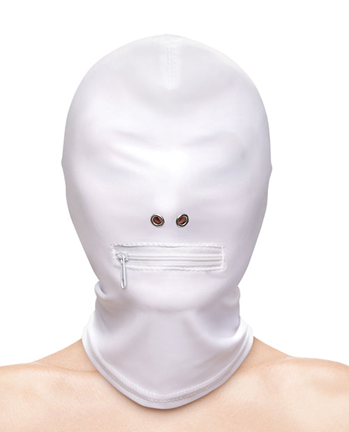 Cagoule zippée Fetish &amp; Fashion - Blanc