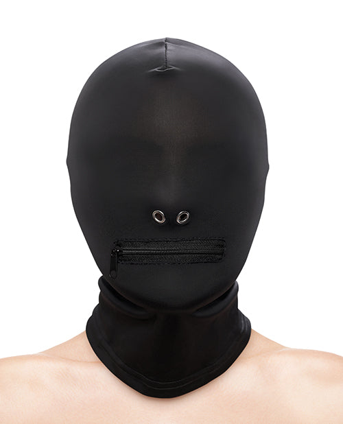 Cagoule zippée Fetish &amp; Fashion - Noir