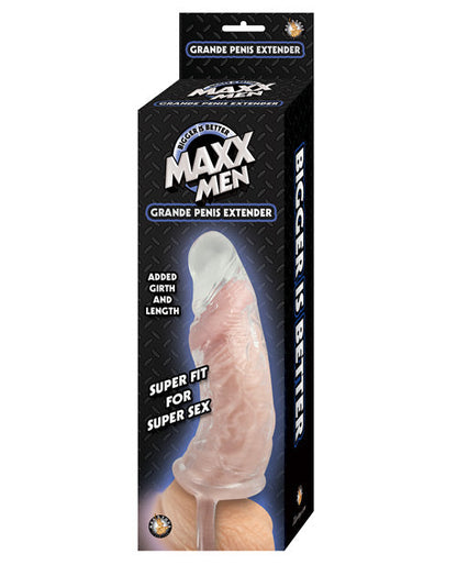 Manchon pour pénis Maxx Men Grand - Transparent
