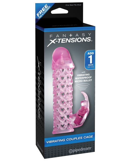 Fantasy X-tensions Vibrerende Paartjiehok - Pienk