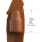 Fantasy X-tensions Elite 8" Mou met 2" Prop - Bruin