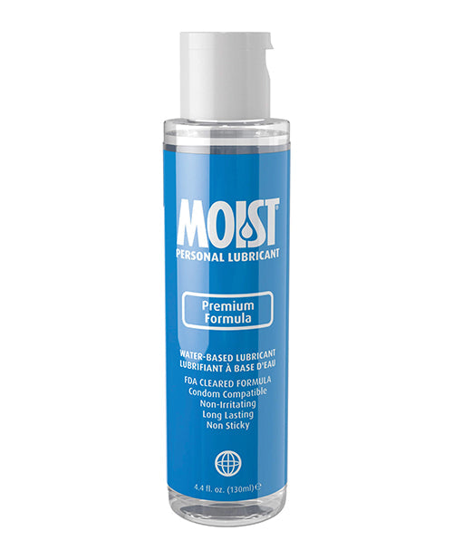 Lubrifiant personnel à base d'eau Moist Premium Formula - 4,4 oz