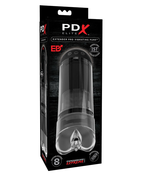 PDX Elite Uittrekbare Vibrerende Pomp